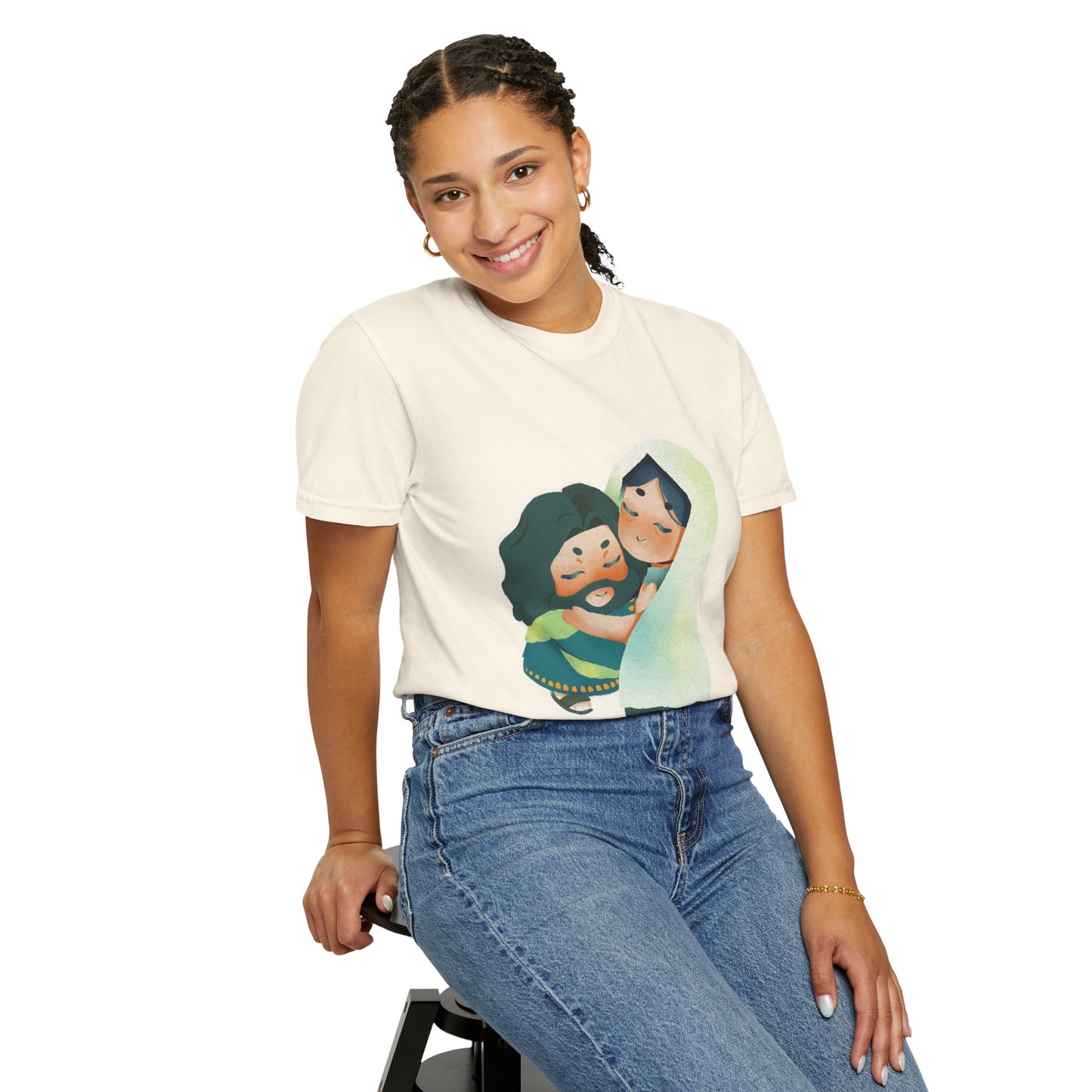 Adult T-shirt | Baby JC & Mama Maria