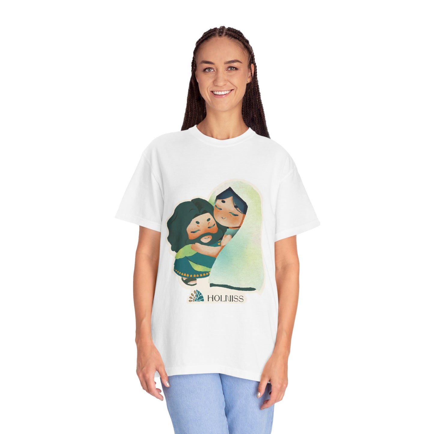 Adult T-shirt | Baby JC & Mama Maria