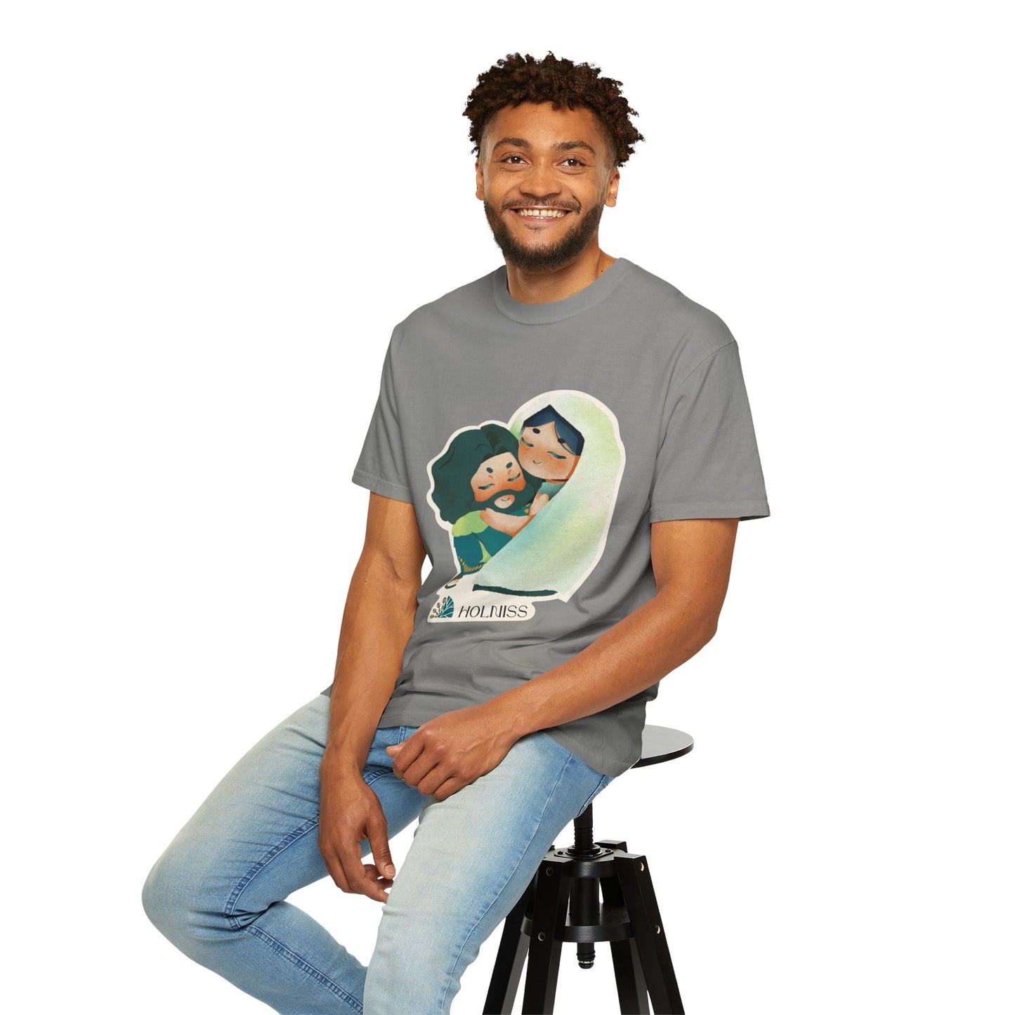 Adult T-shirt | Baby JC & Mama Maria