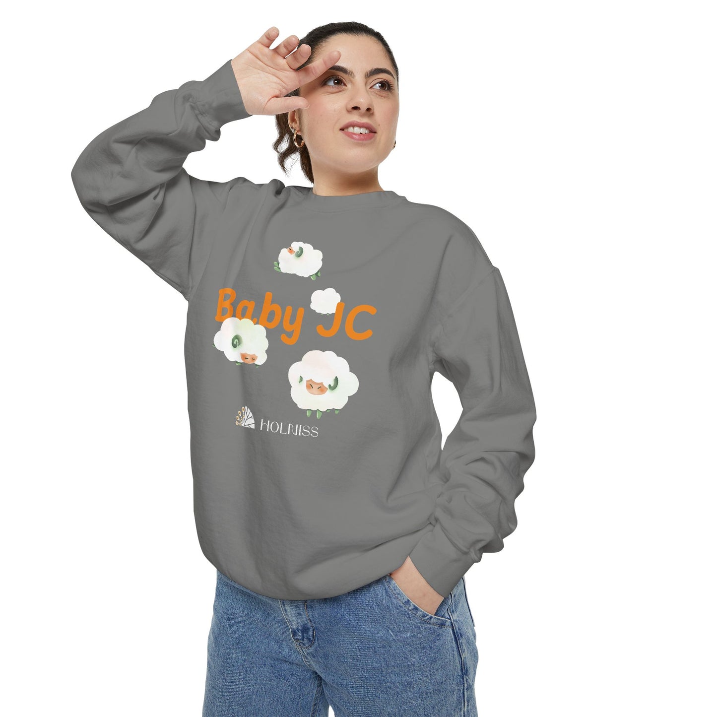Adult Sweatshirt| Baby JC & The Little Sheeps πβ¨