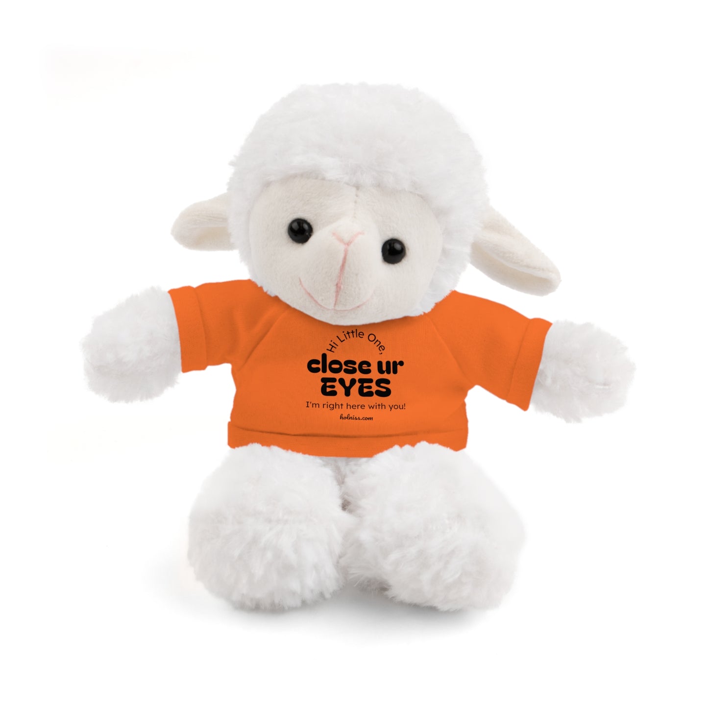 ✨🐑 Baby JC Cuddle Companion Plush– Cute 8” Animal Stuffed Toy