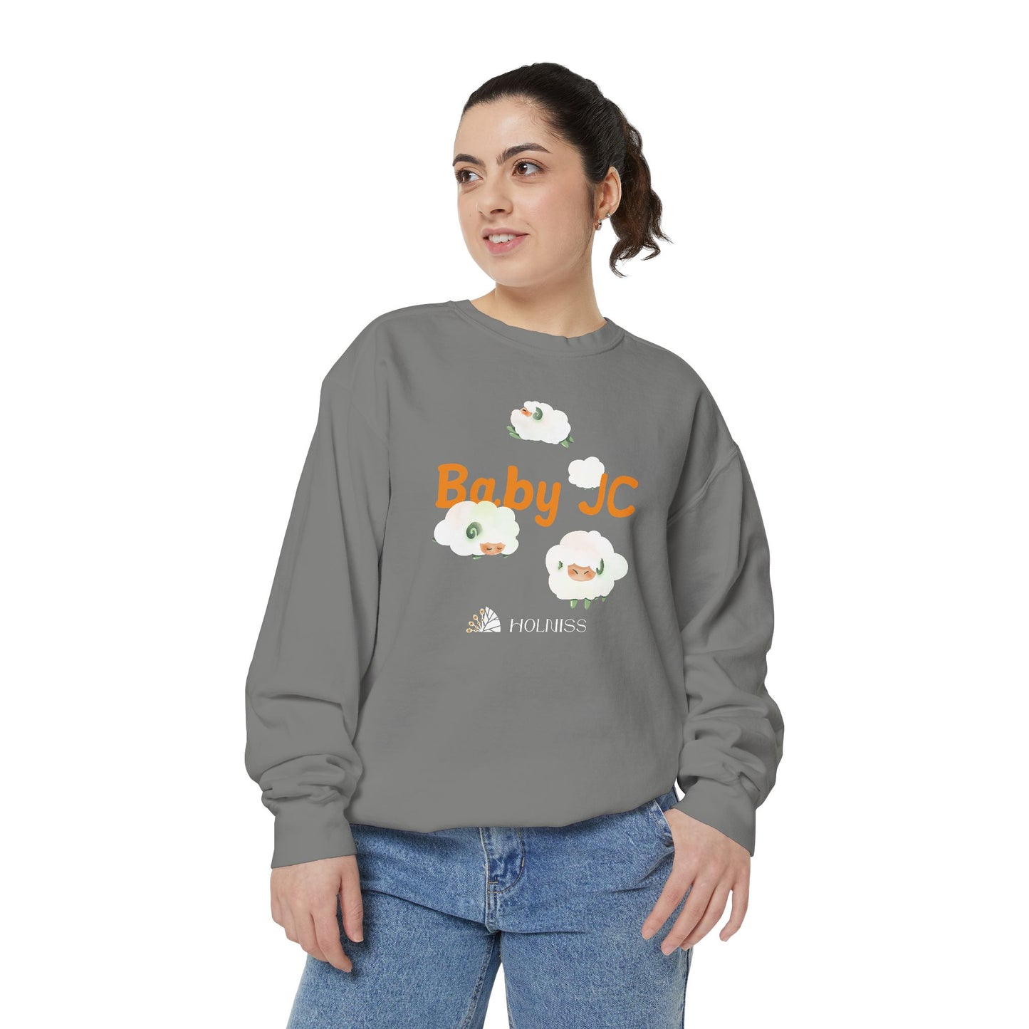 Adult Sweatshirt| Baby JC & The Little Sheeps 🐑✨