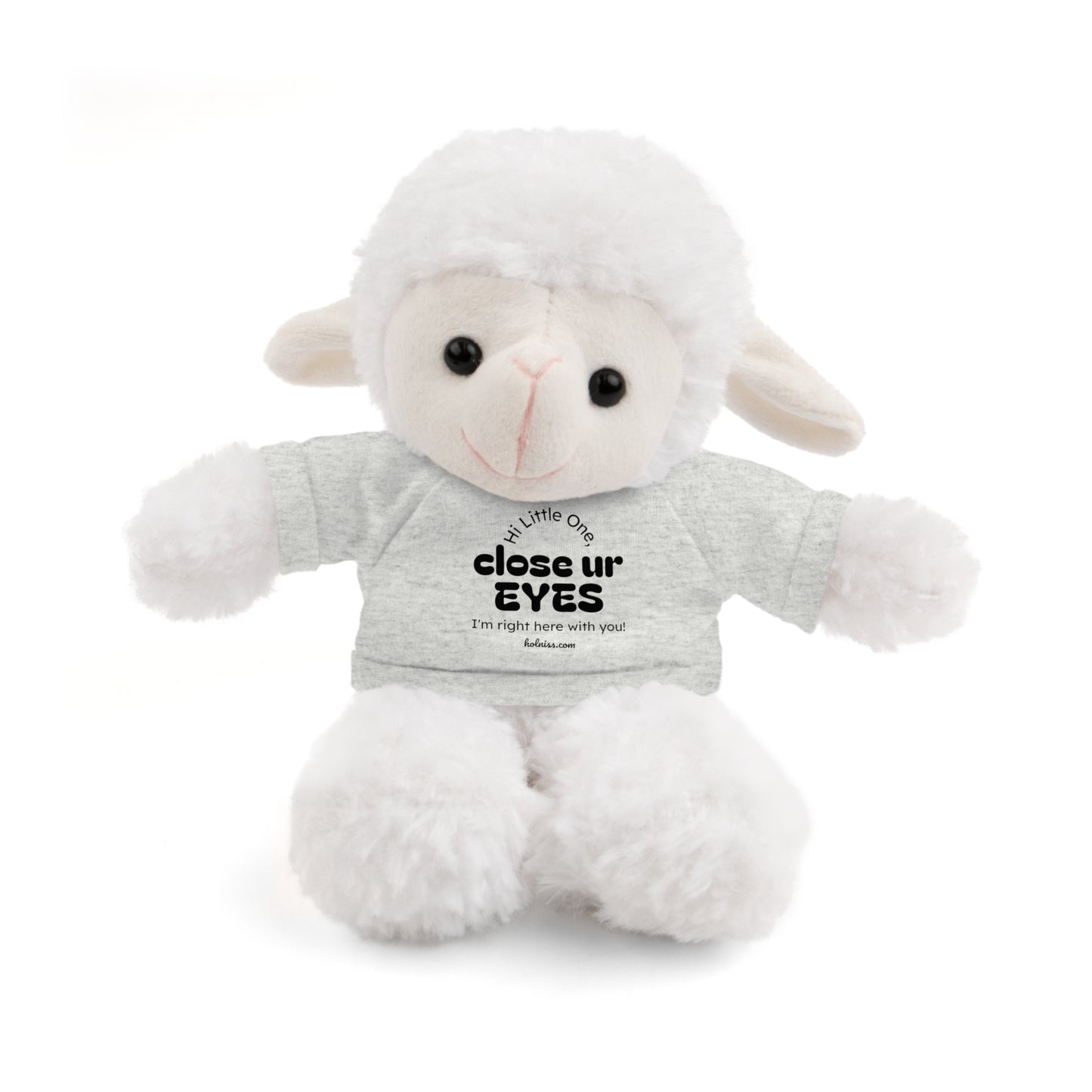 ✨🐑 Baby JC Cuddle Companion Plush– Cute 8” Animal Stuffed Toy