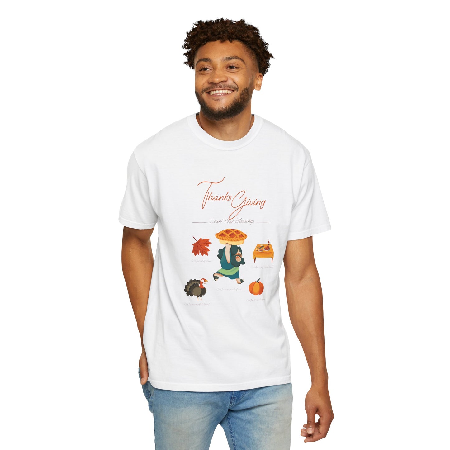 Adult T-Shirt | Baby JC Thanksgiving Blessings