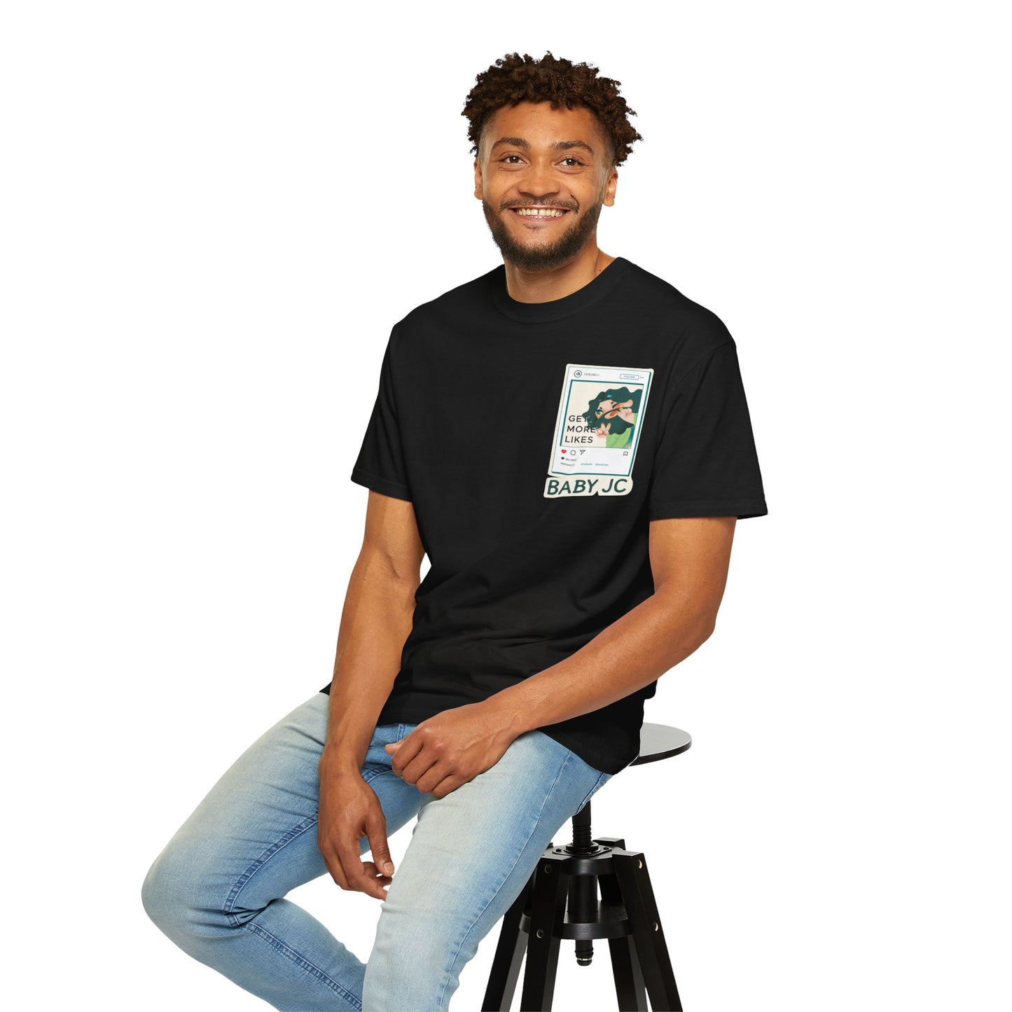 Adult T-shirt | Baby JC & Social Vibe 😎✨