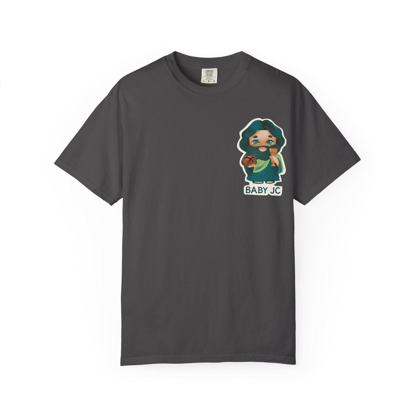 Adult T-shirt | Little Supper With Baby JC