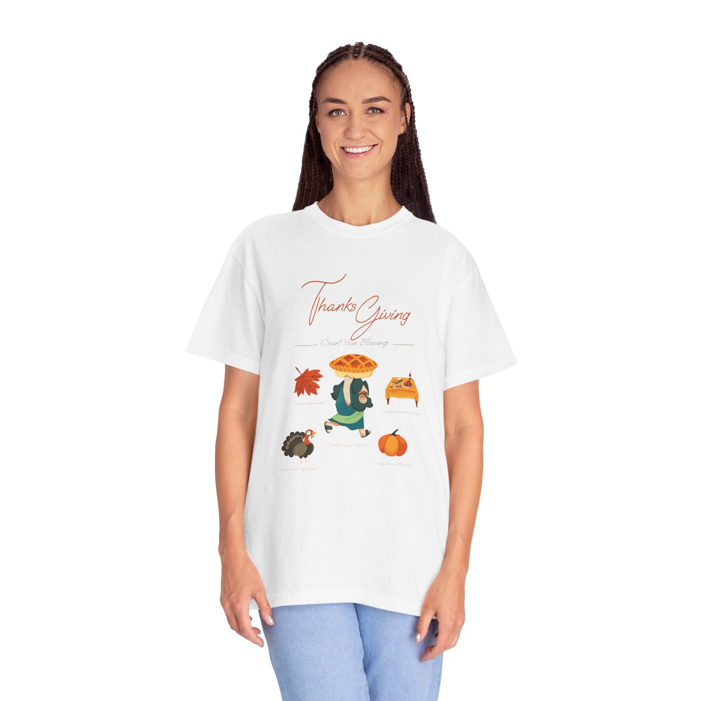 Adult T-Shirt | Baby JC Thanksgiving Blessings