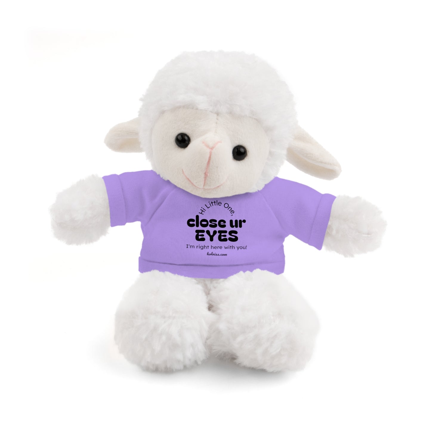 ✨🐑 Baby JC Cuddle Companion Plush– Cute 8” Animal Stuffed Toy