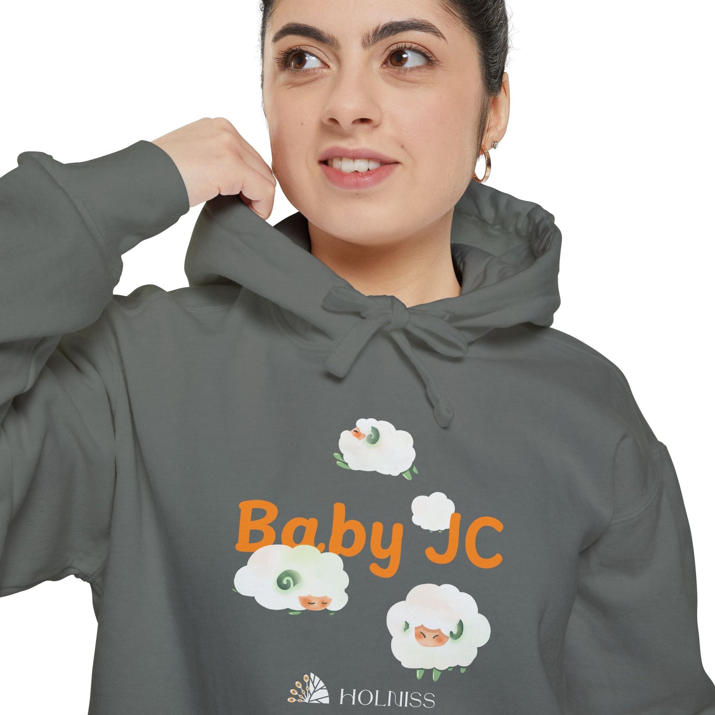 Adult Unisex Hoodie | Baby JC & the Little Sheeps