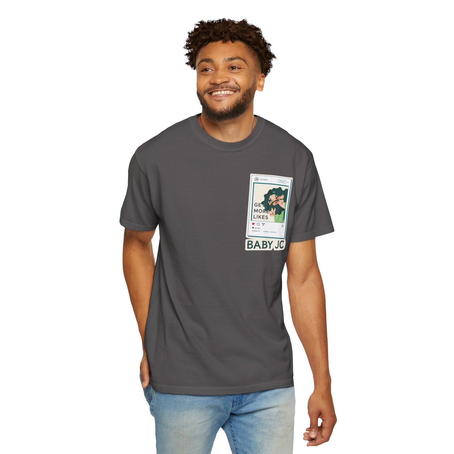 Adult T-shirt | Baby JC & Social Vibe 😎✨