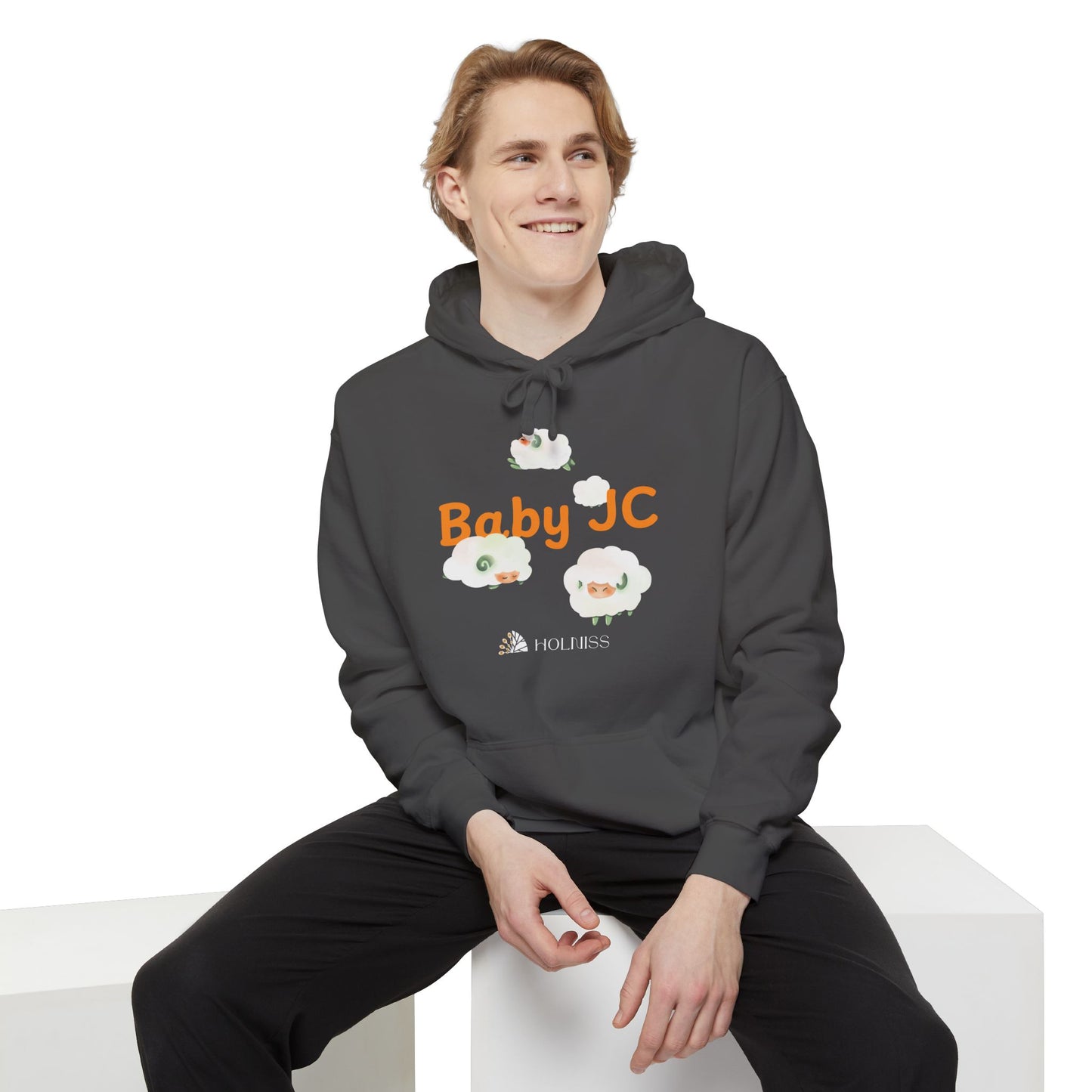 Adult Unisex Hoodie | Baby JC & the Little Sheeps