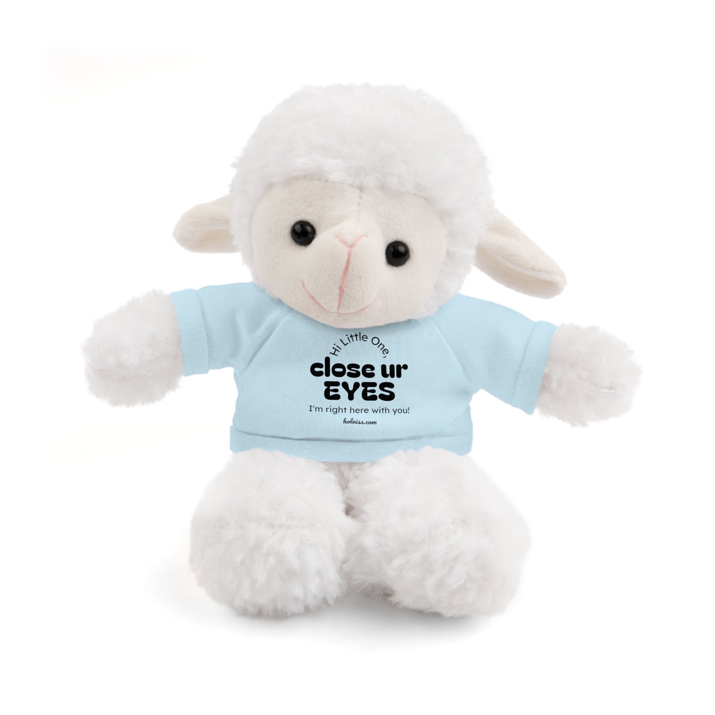 ✨🐑 Baby JC Cuddle Companion Plush– Cute 8” Animal Stuffed Toy